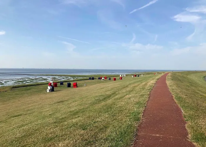 شقة Freundliche Direkt Hinter Dem Deich فريادريتشسكوغ